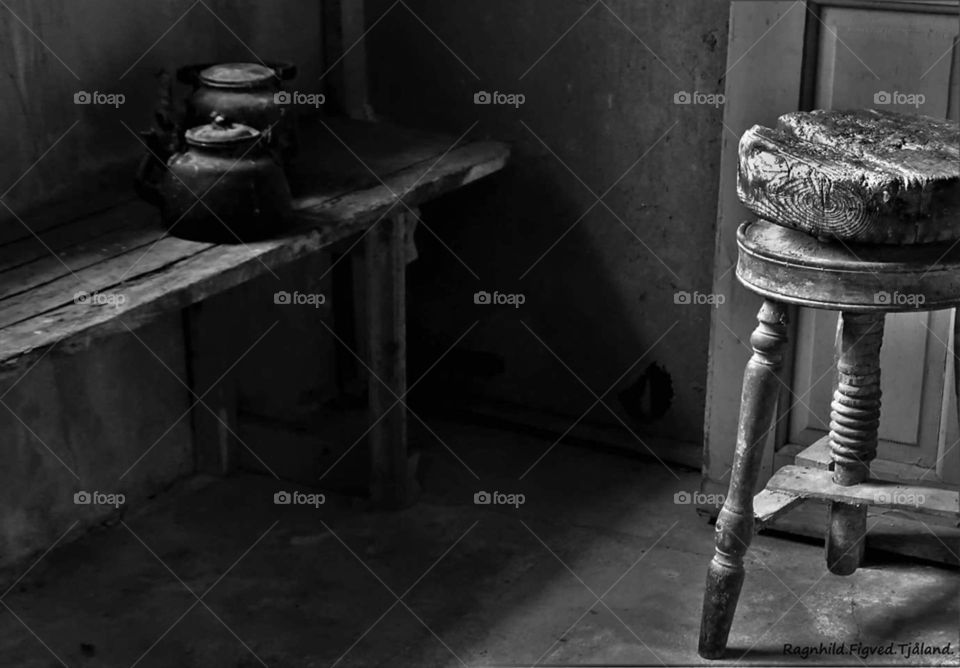 No Person, Monochrome, Indoors, Old, Wood