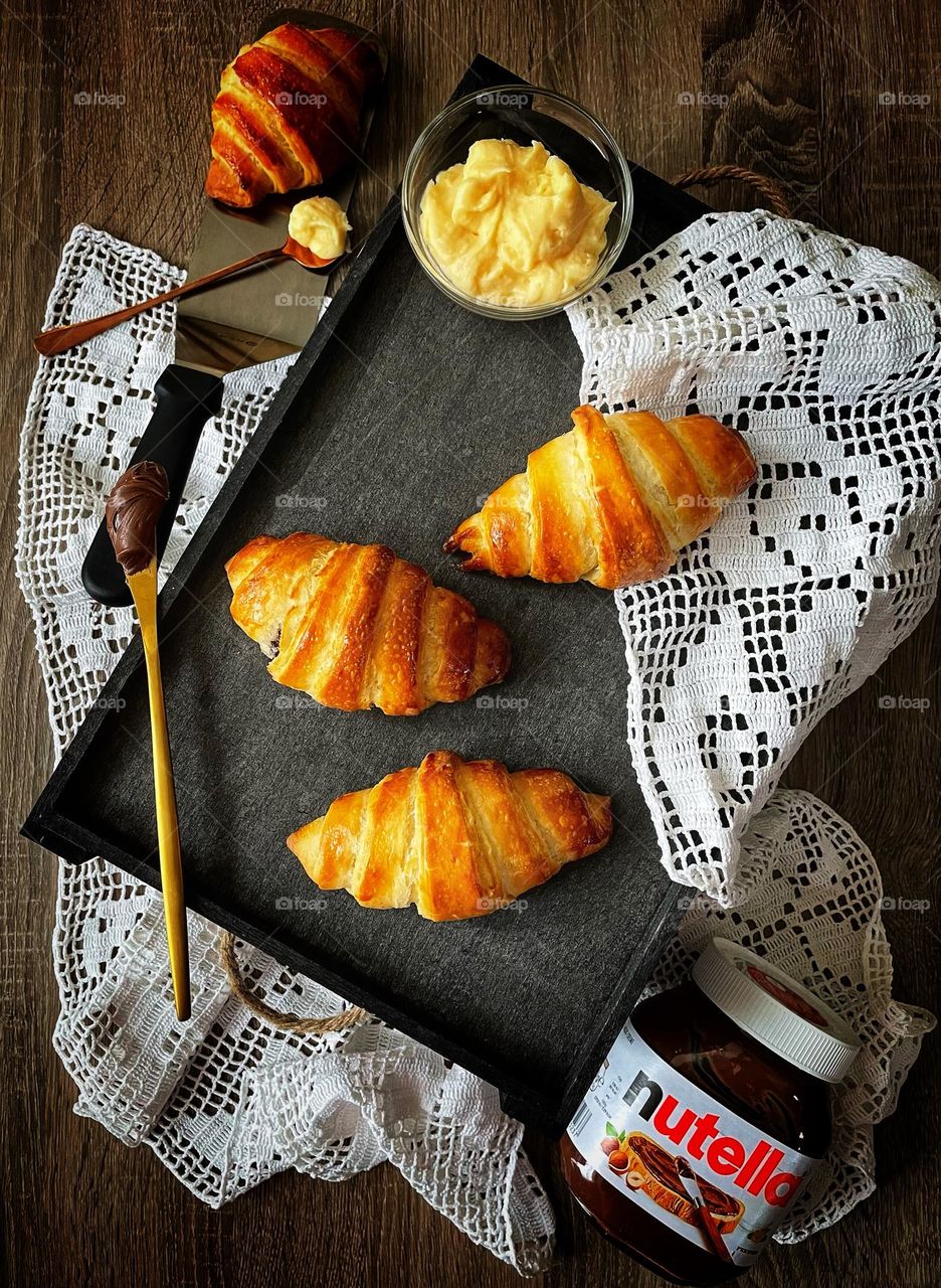 Nutella croissants🥐