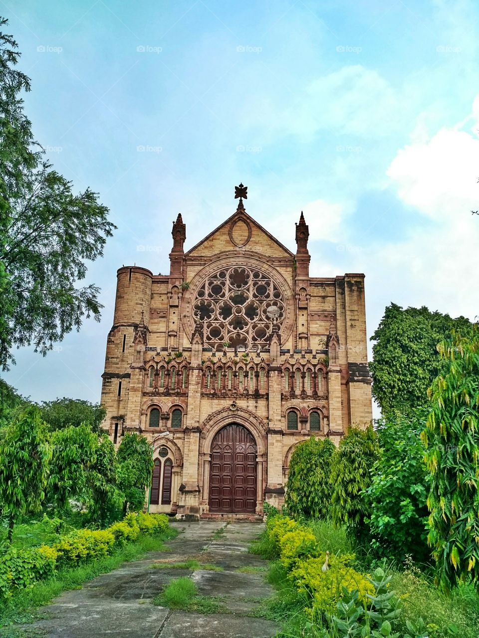 saint cathedral church
allahabad, civil line, allahabad in India