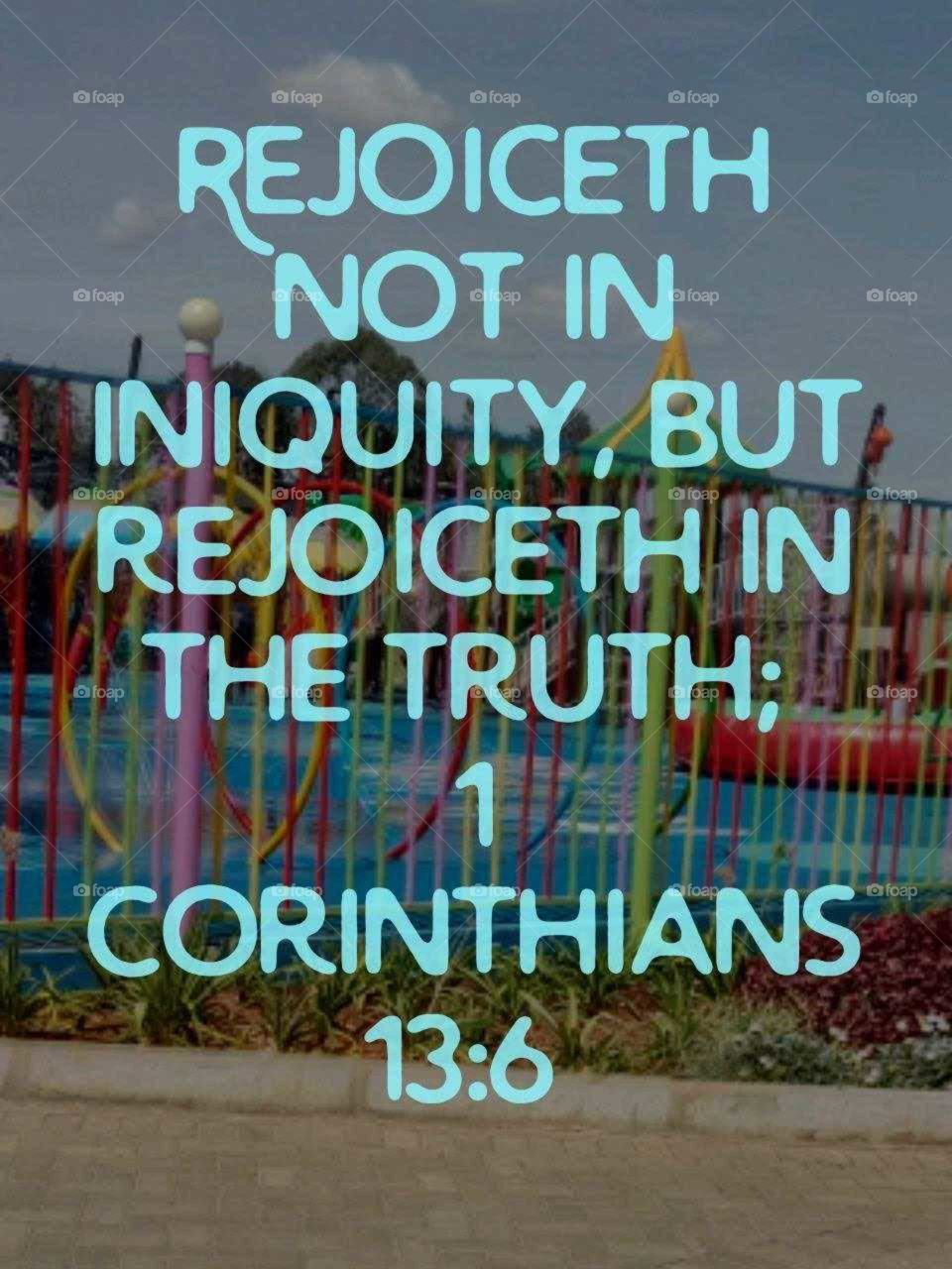 Rejoice in Truth