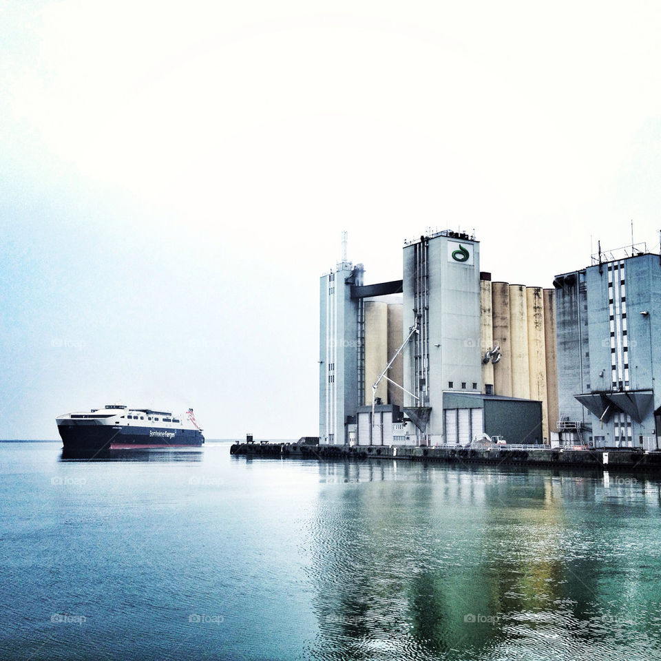 Ystad habour.