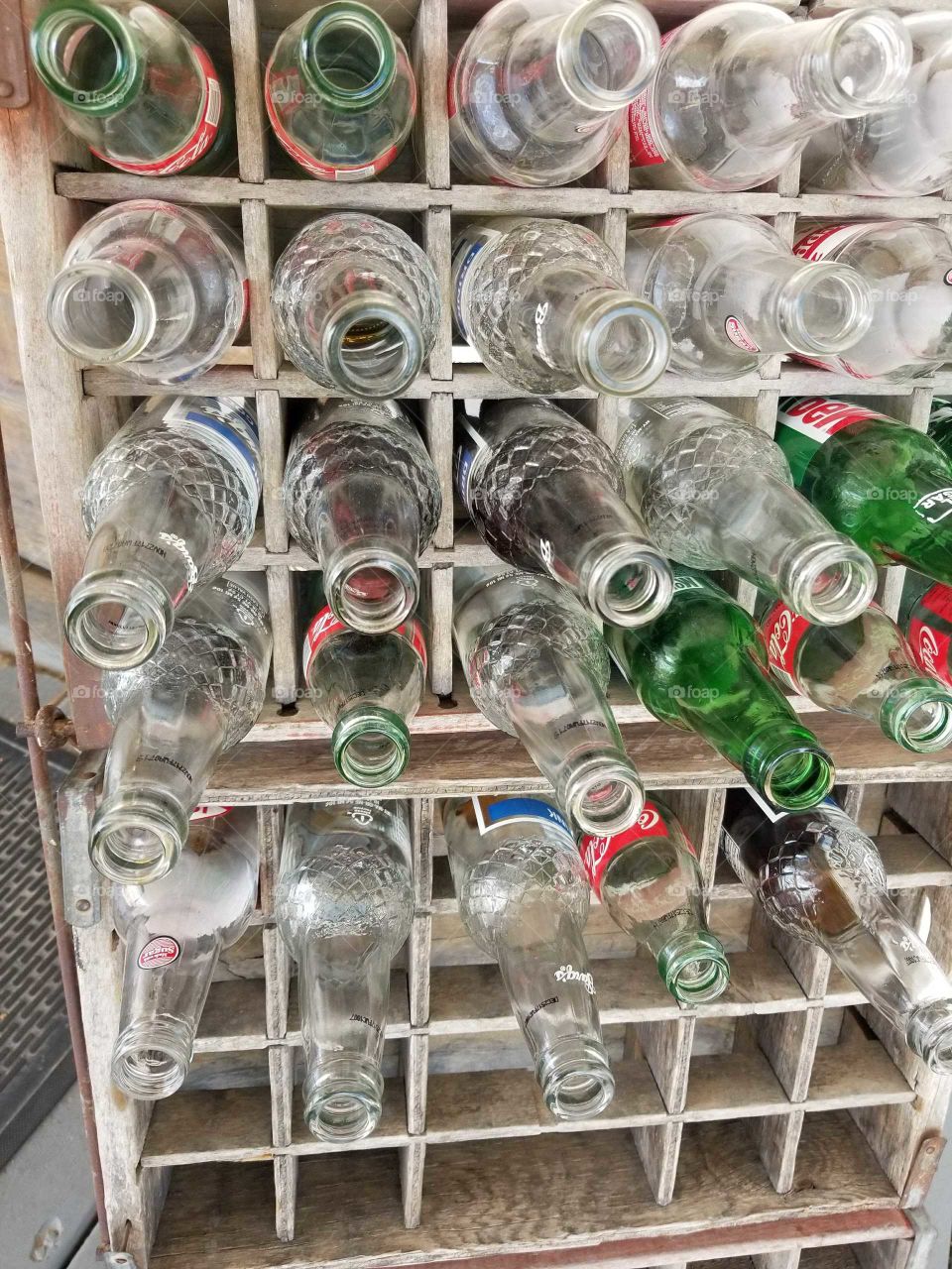lots of bottles