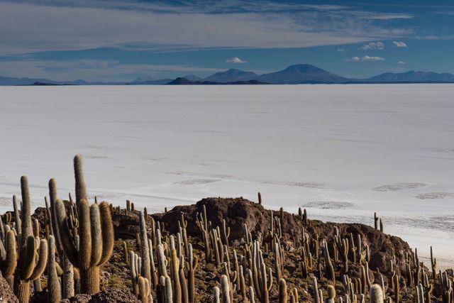 The Uyuni Salt Flats, Bolivia