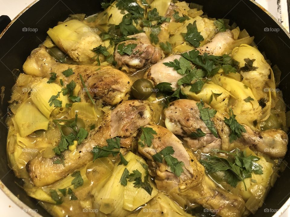 Moroccan chicken