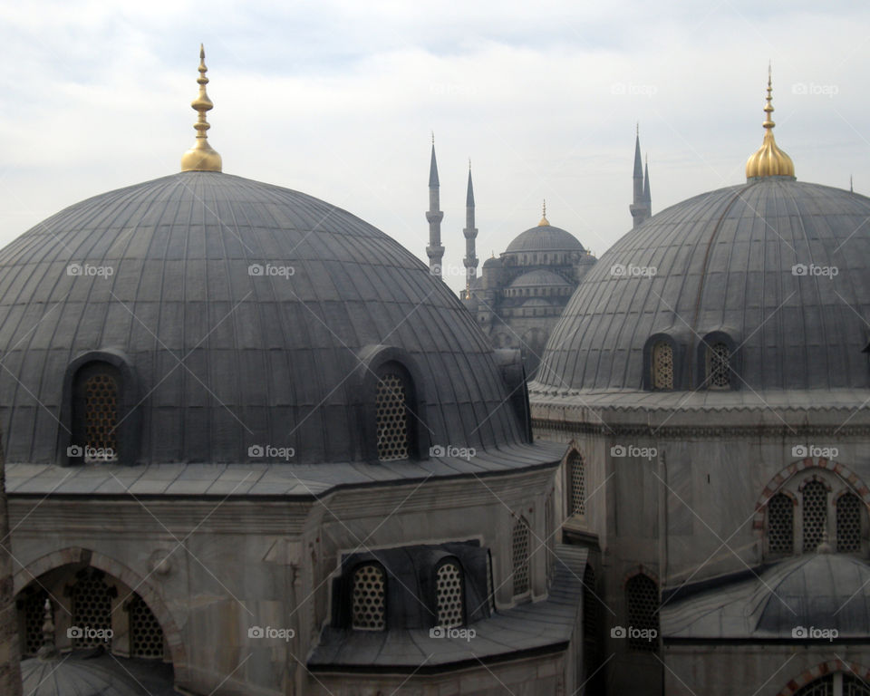 Rooftops of the Hagia Sophia