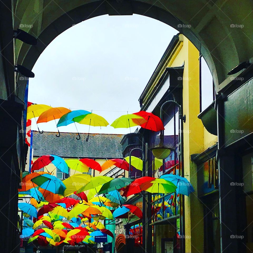 Umbrellas, Ireland