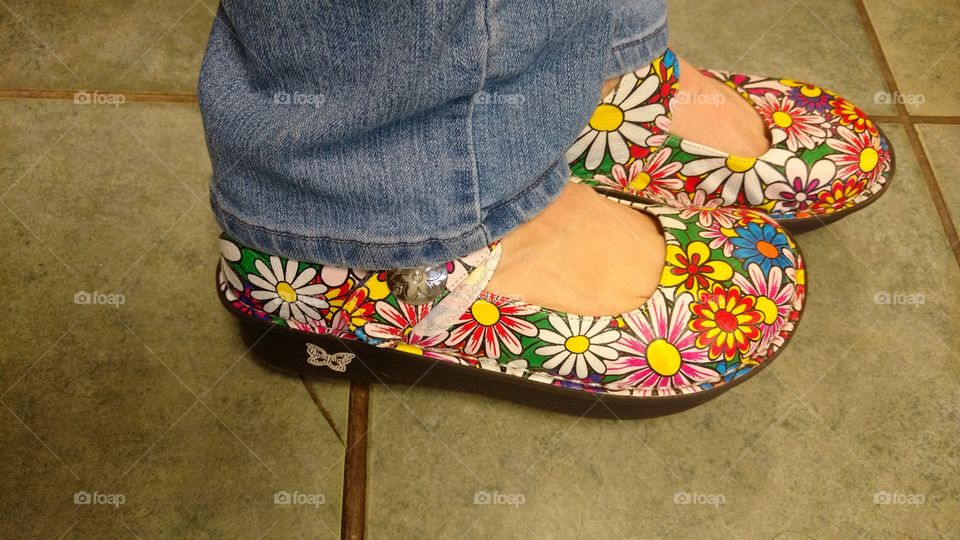 Alegria Flower shoes