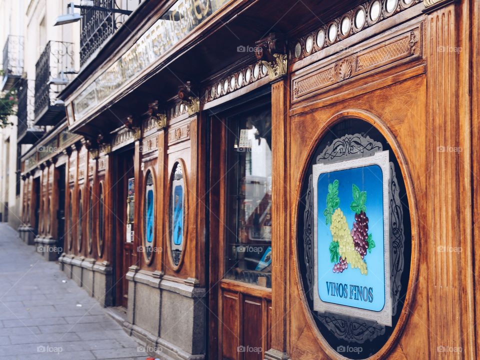 Restaurant facade