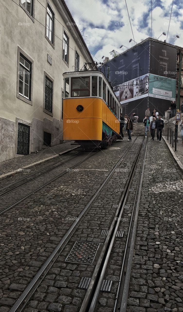 tram in the hill
