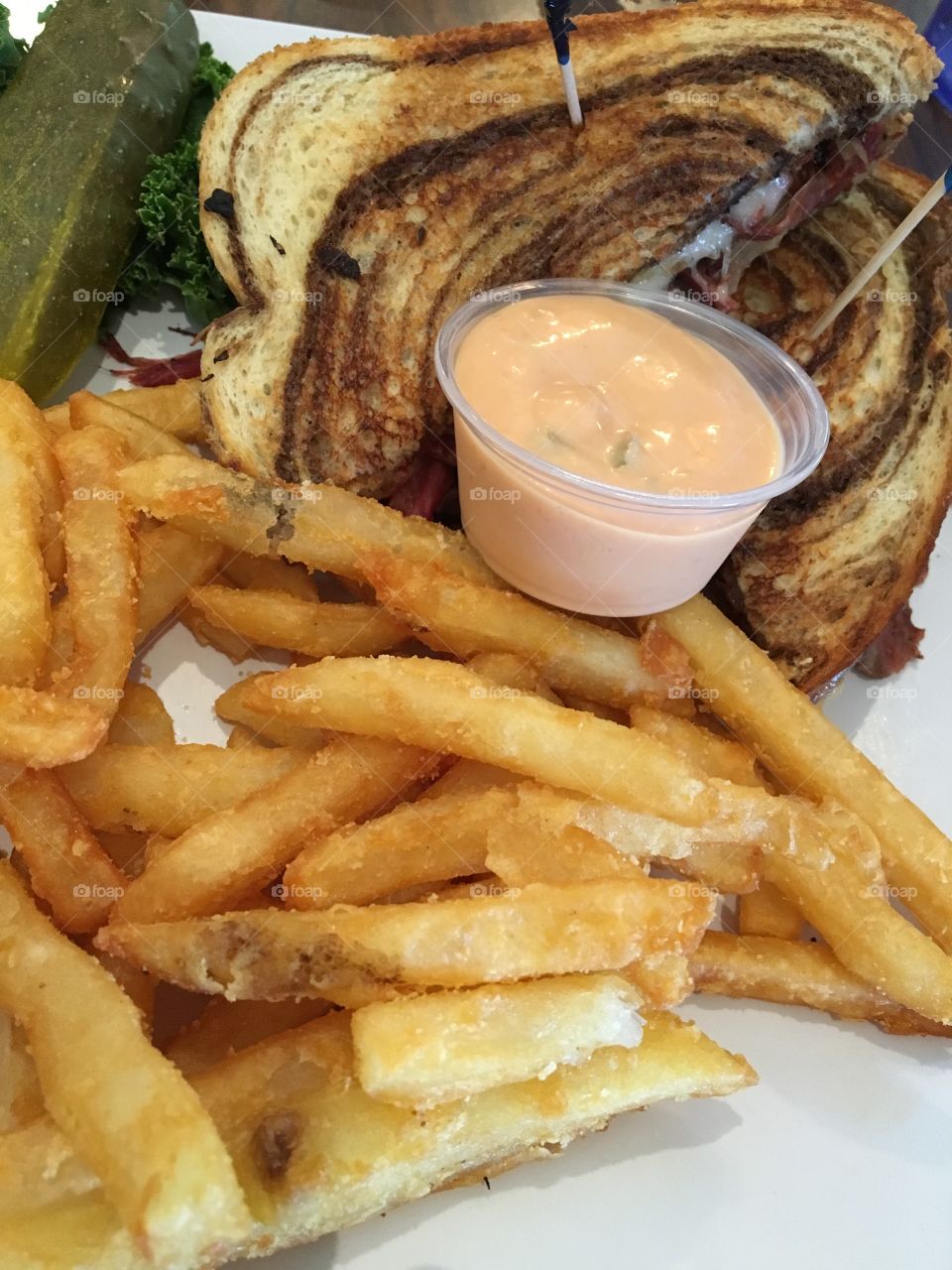 Rueben and Fries