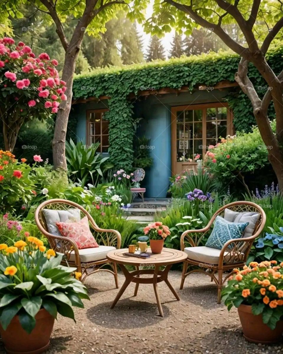 Glory be to God, the magnificent and picturesque view and the natural green trees are a view that is nothing more wonderful than it