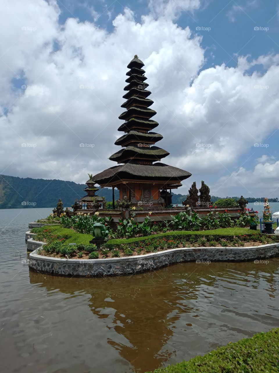 Bratan Lake Bali Indonesia