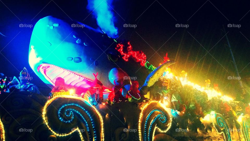 Bacchus Mardi Gras Whale