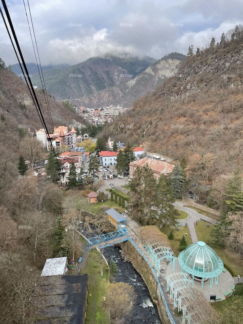 Borjomi Park from above