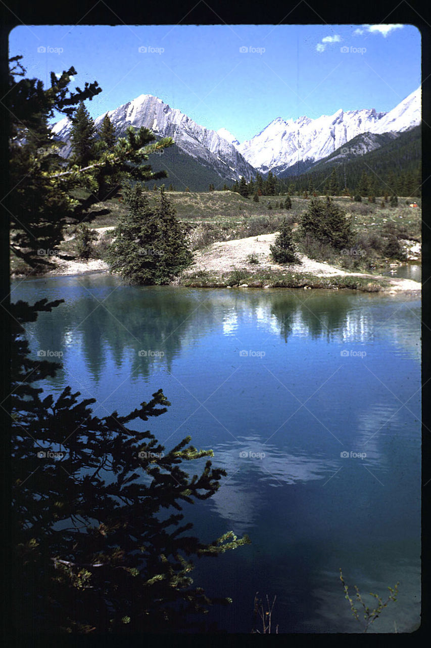 Lake in Jasper Alberta