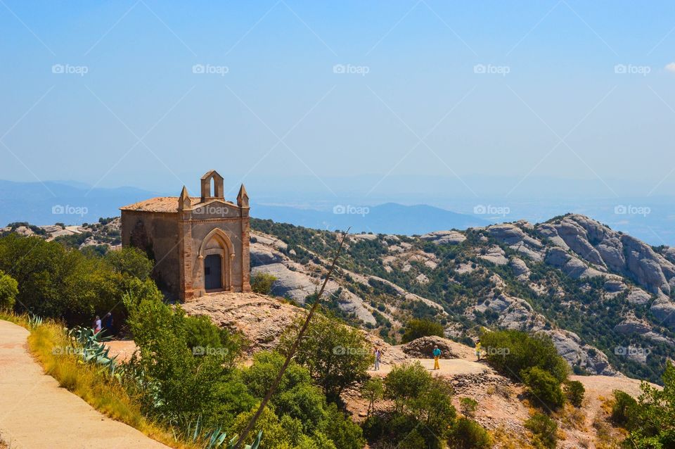 Chapel on the mountains
