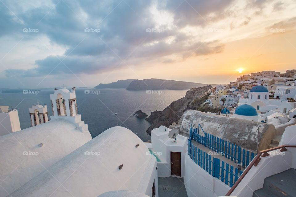 Sunset in santorini did not disappoint!
