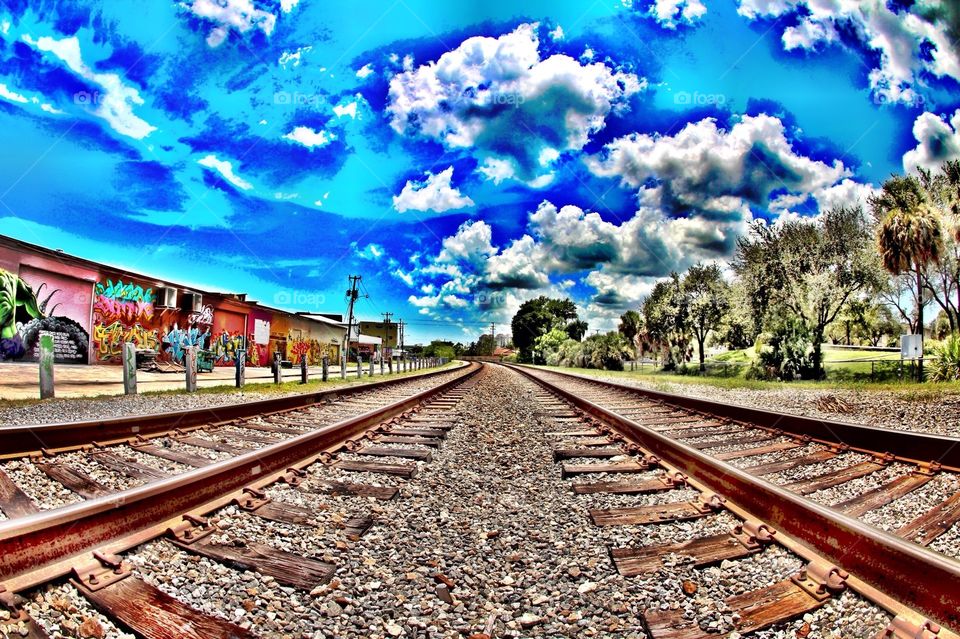 Railroad graffiti