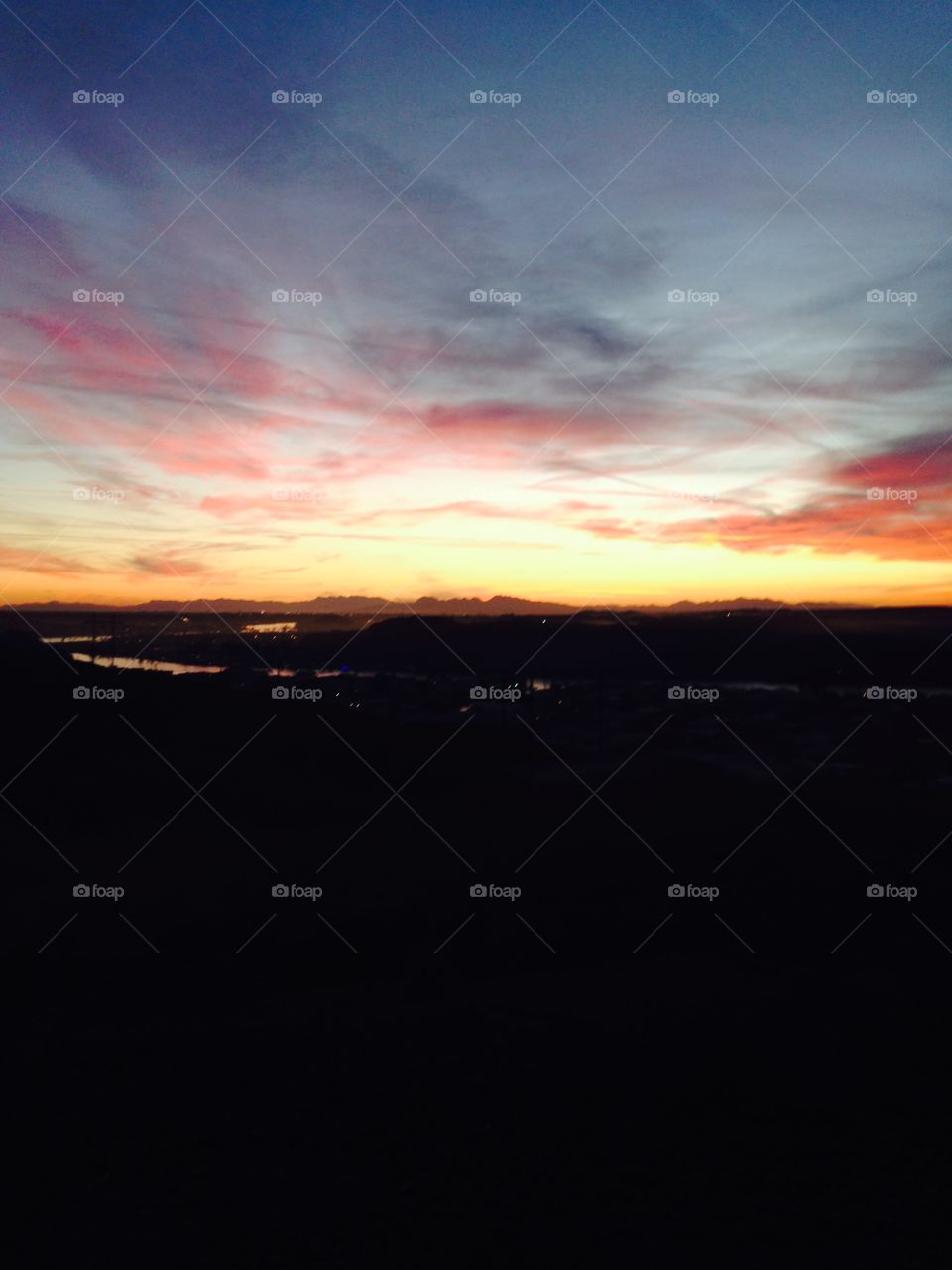 Sunrise in its rare form