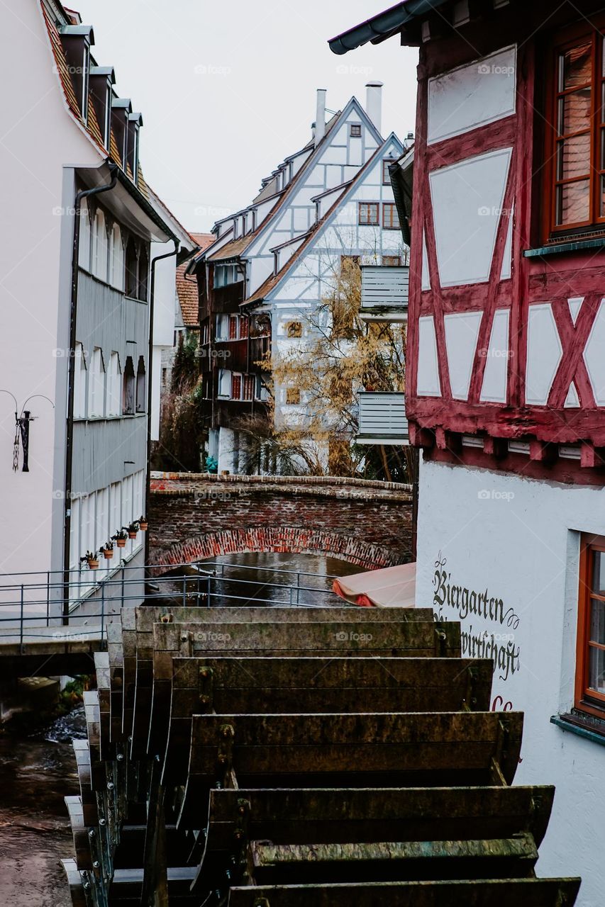 Waterwheel in Ulm 