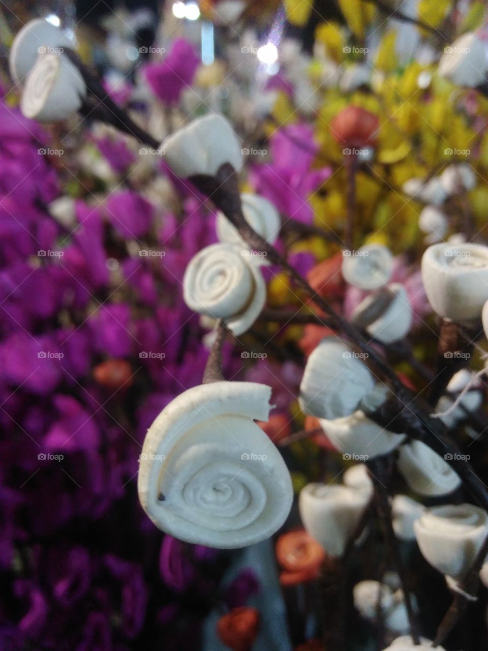artificial little flowers