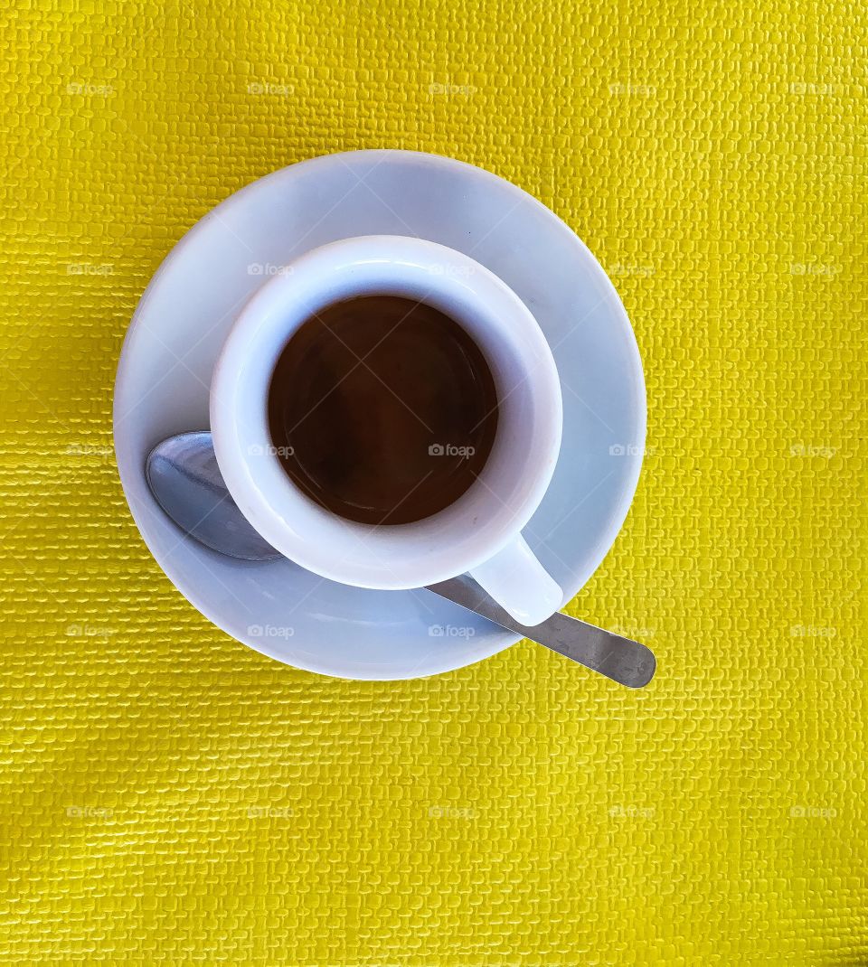 Just a cup of coffee please
