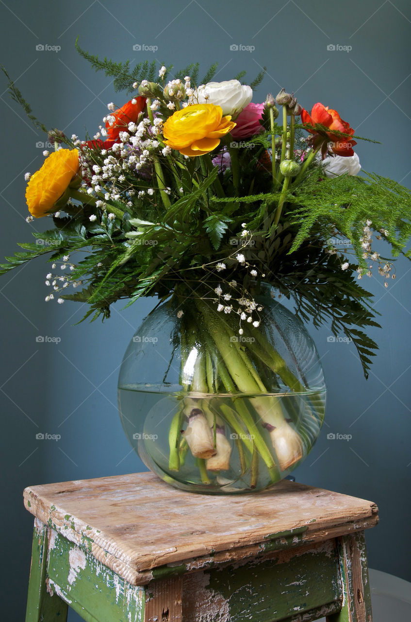 flowers life vase bunch by oraziotp