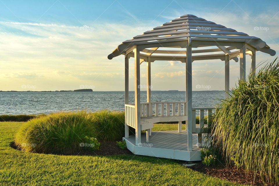 Gazebo at Golden Hour