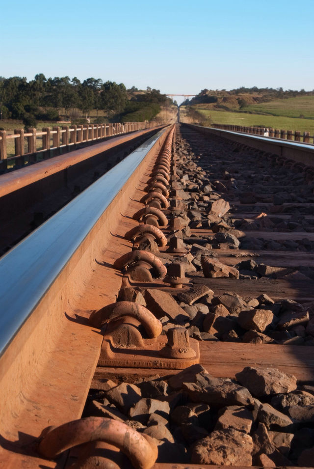 landscape train countryside rail by arthurmb