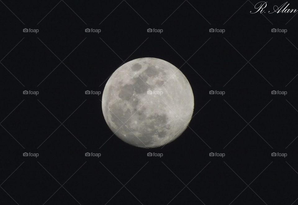 Moon, Astronomy, Luna, No Person, Full Moon