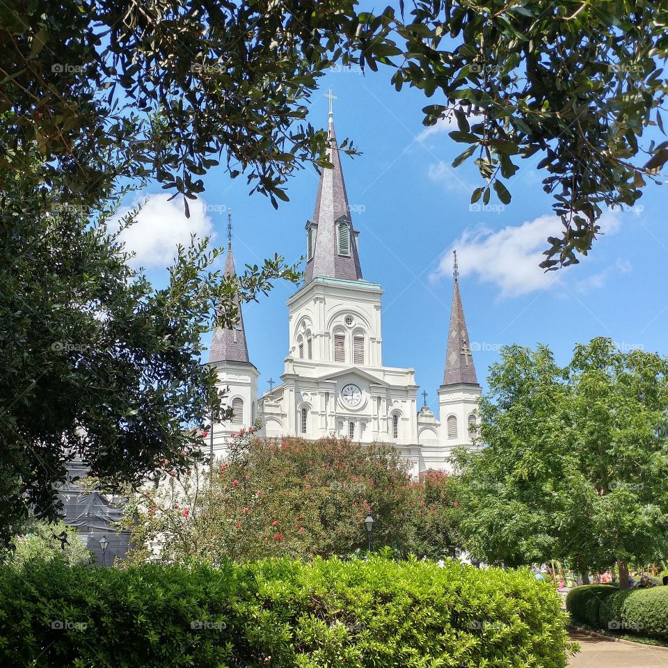 St. Louis Cathedral framed