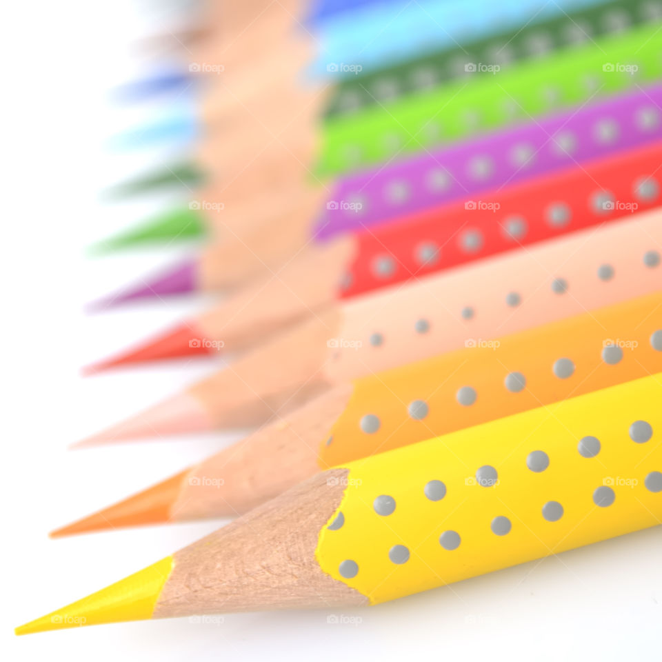 pastel colored pencils
