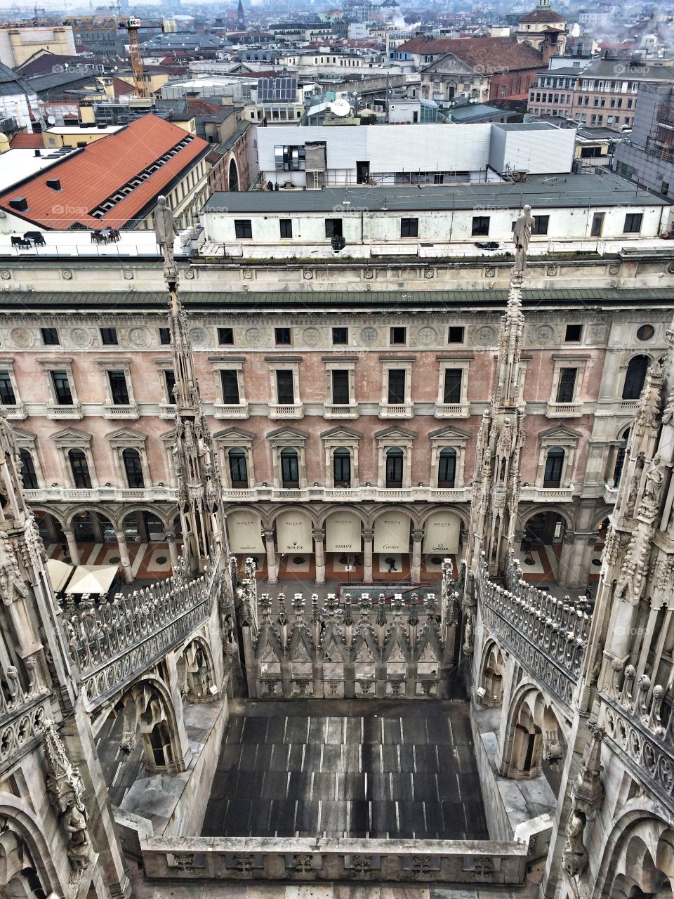 Milano, Italy from Duomo