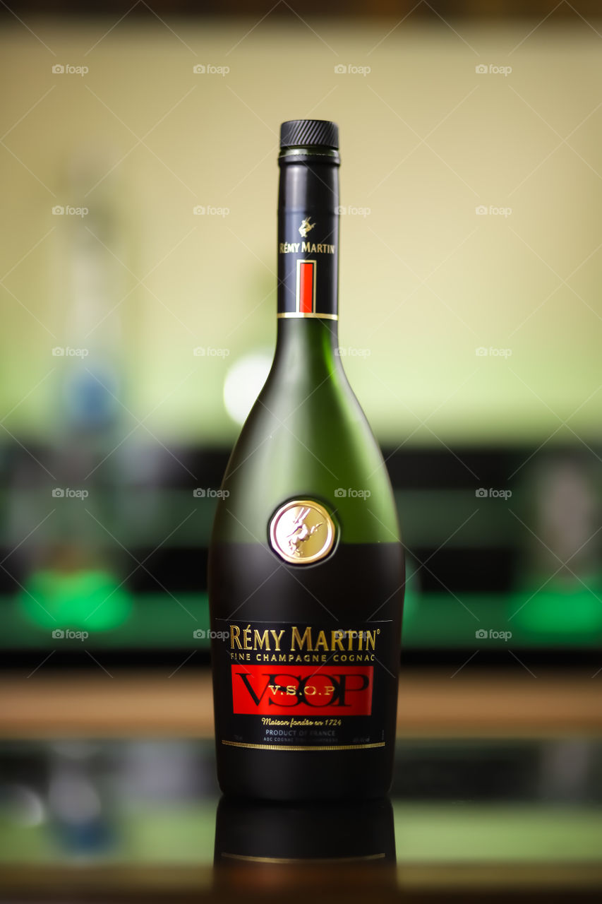 Remy VSOP by the bar