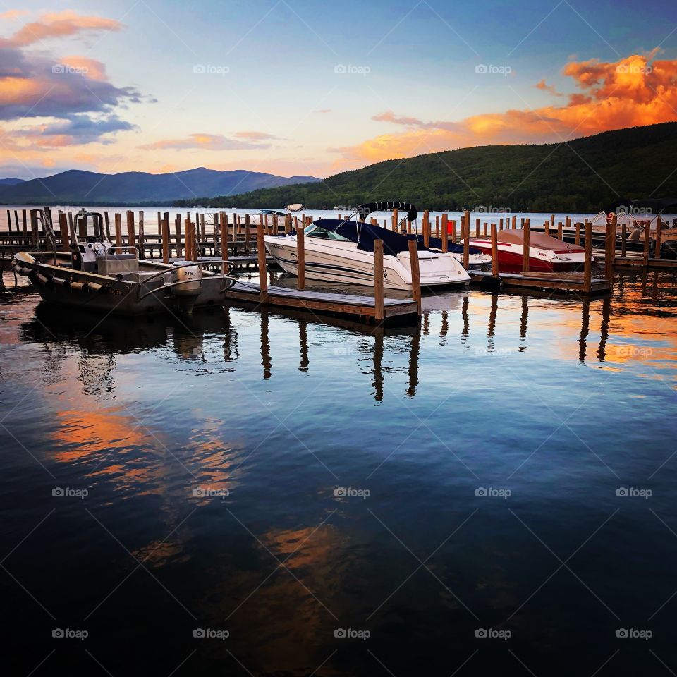 Sunset, Lake George, New York