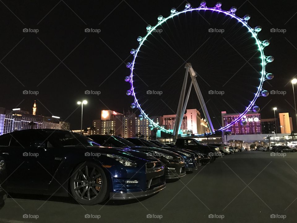 GTRs at the Linq in Vegas