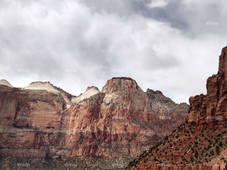 Zion mountains
