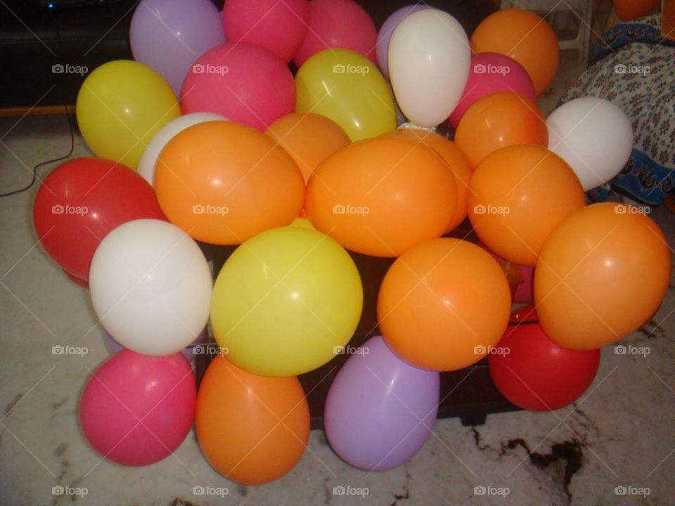 Balloon bunch