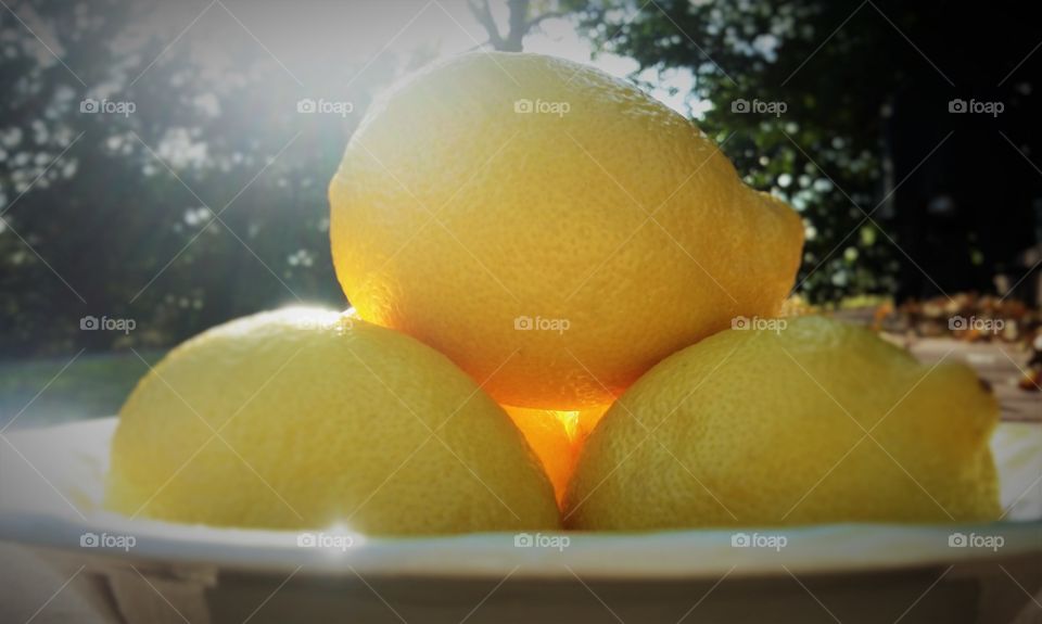 Lemons in the Sun