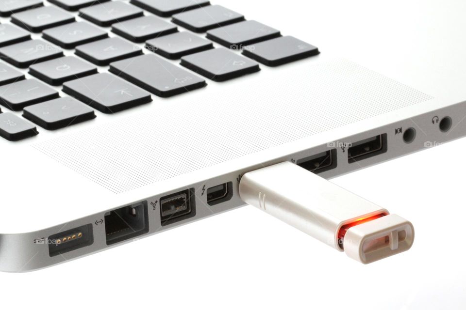 USB-Stick in Notebook