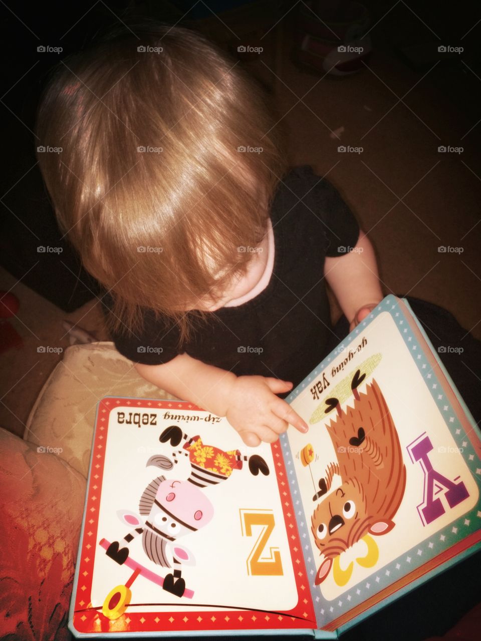 my little girl reads