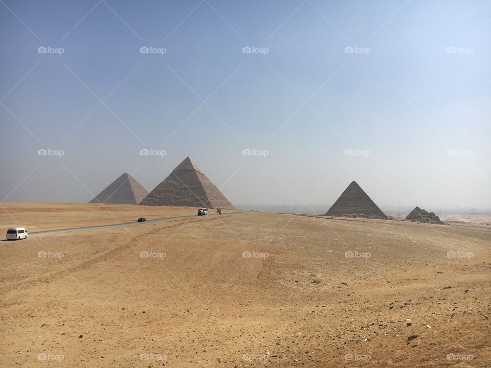 The Giza Pyramids 