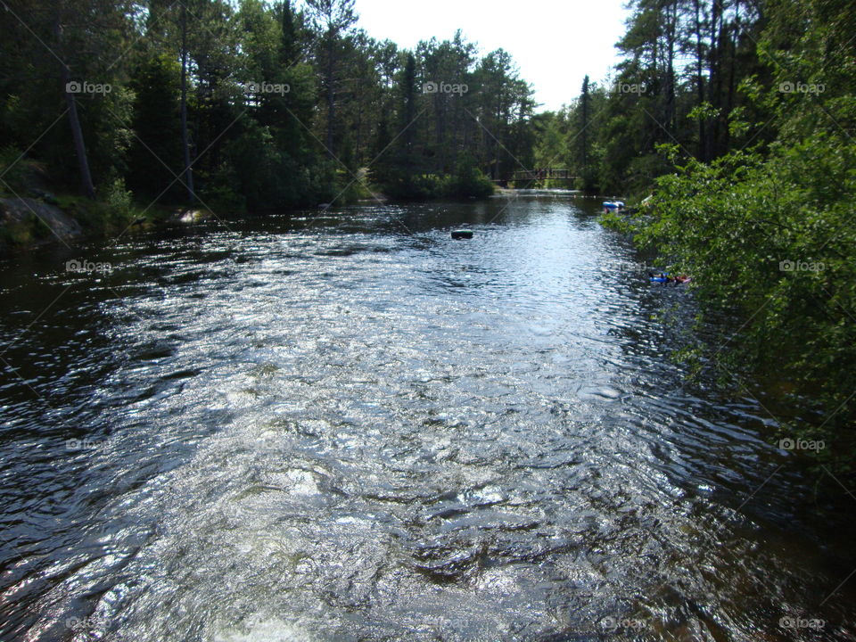 Rushing River lower Rapids 