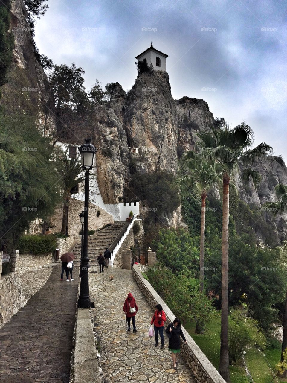 Staircase in Guadalest