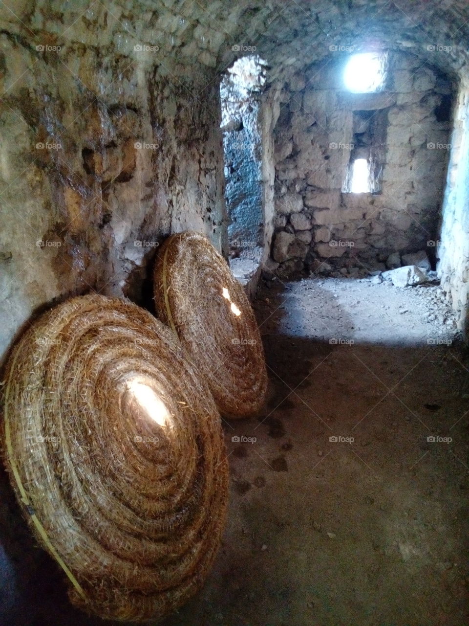Inside the hallways od Klis fortress.