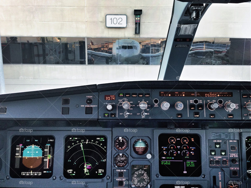 airport aircraft mirror airbus by p51