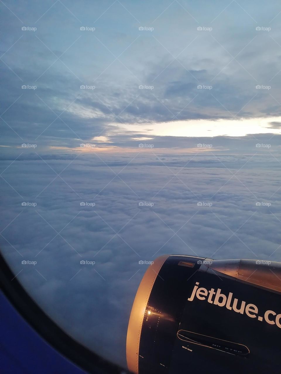 Sky view from the plane