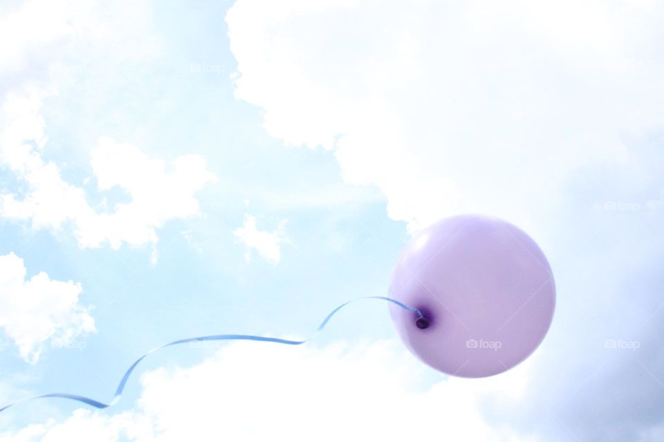 Purple balloon 🥰💜🎈