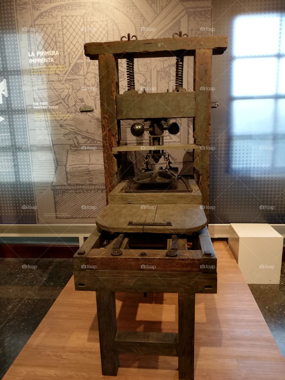 Prensa del museo Nacional de Costa Rica