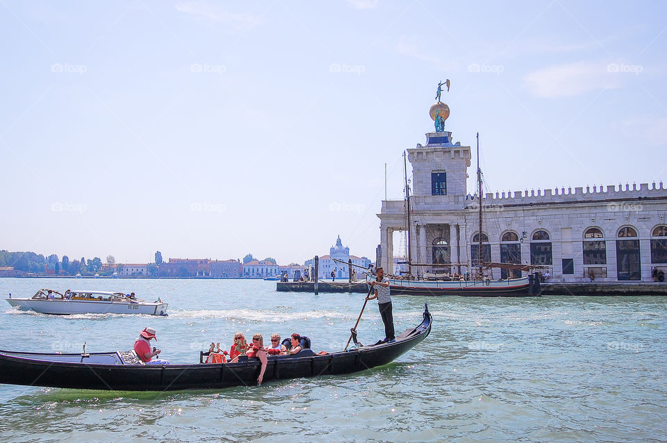 Boating in Venice